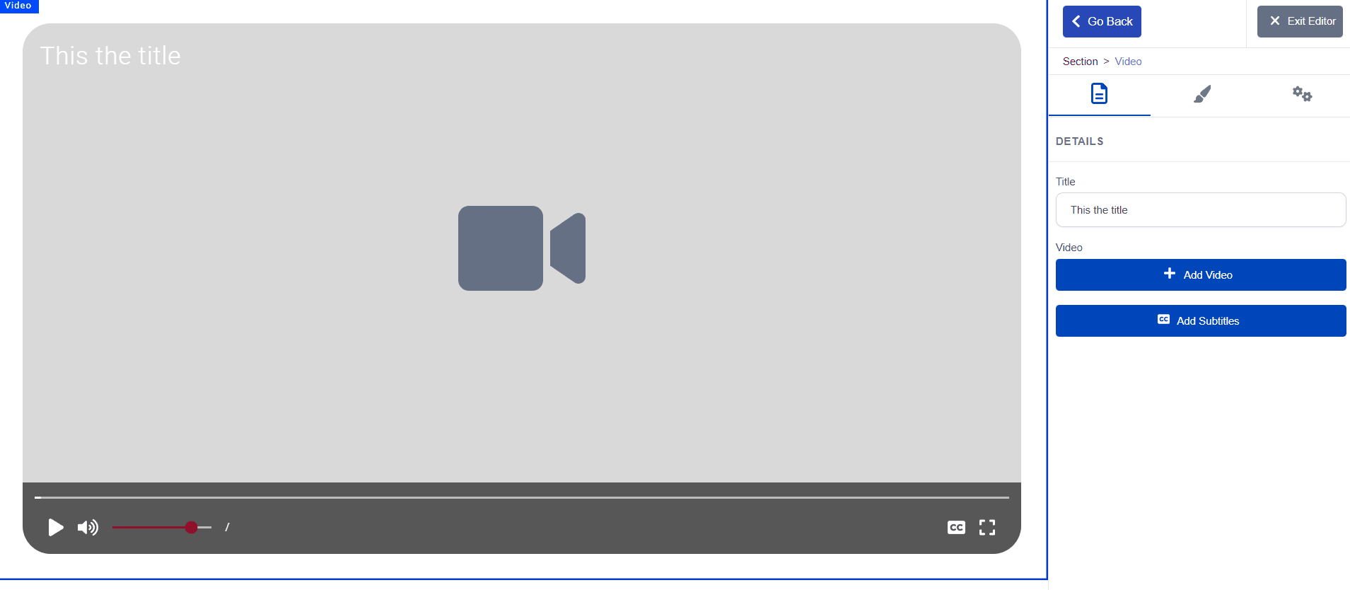 Video