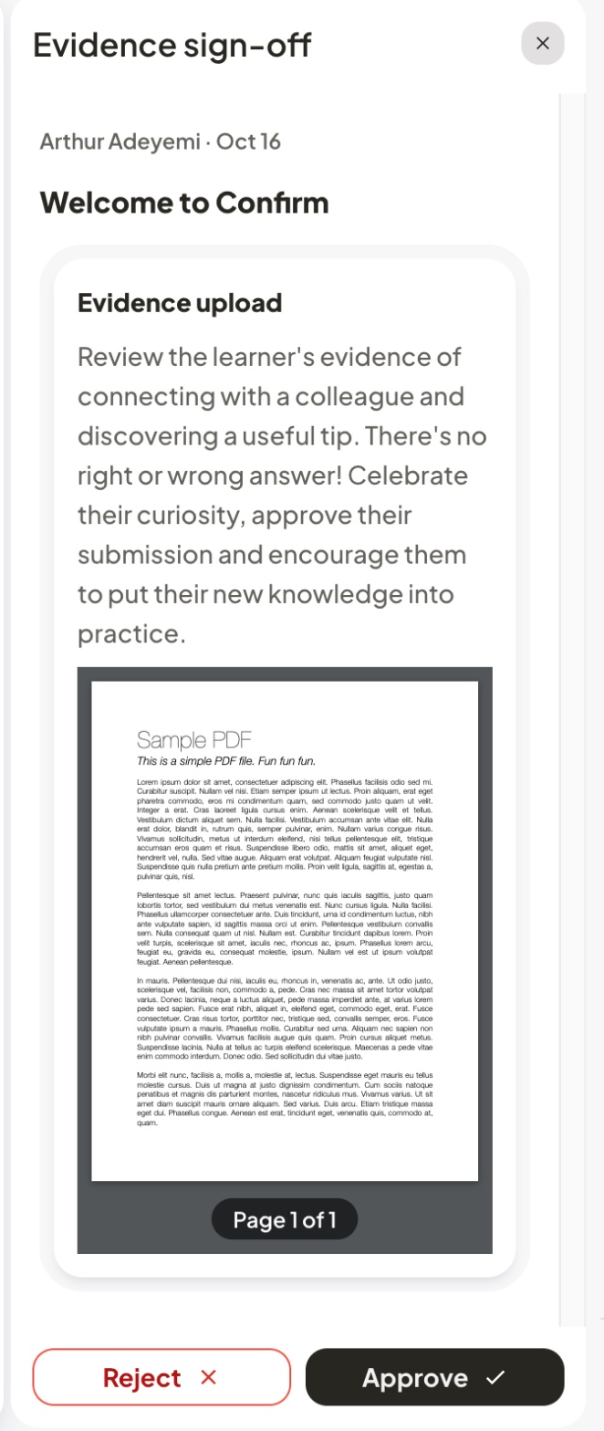 learner-team-request-evidence